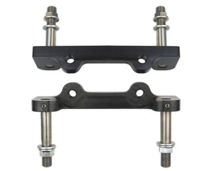 GROSSES BREMSENUPGRADE BMW E46 M3 AUF HINTEN PORSCHE 996 BREMBO BREMSSATTEL ADAPTER BR0020 - Bild 1 von 3