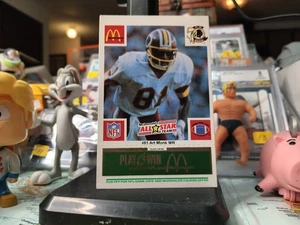 Art Monk Redskins Salón de la fama 1986 McDonald’s All Star pestaña verde sin rayar - Imagen 1 de 2
