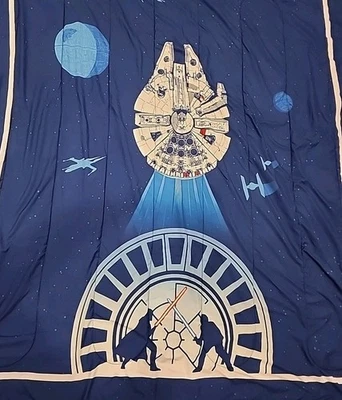 Edredón edredón doble Disney Star Wars 69x86 Darth Vader Luke Halcón Milenario Foto 1 de 4