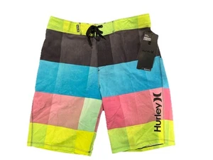 Bañador de surf Hurley Phantom para hombre pantalones cortos de tabla bolsillo con cremallera para hombre talla 30” - Imagen 1 de 3