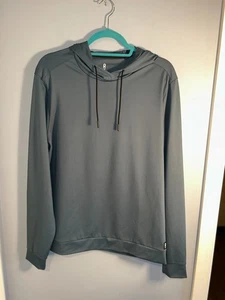 Rhone Essentials Hoodie, Slate Blue, Men's Medium - Picture 1 of 5