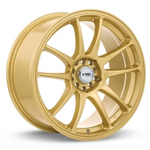 17x8 Gold Alloy Wheel Rim Fits Buick Terraza, OE6A5 17Inch 5x100 5Lug ET35 - Picture 1 of 4