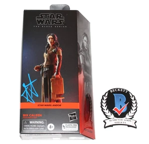 ADRIA ARJONA SIGNED STAR WARS ANDOR BIX CALEEN ACTION FIGURE TOY BECKETT COA - Picture 1 of 5