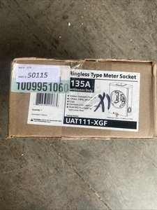 Siemens Ringless Meter Socket Overhead/Underground 135A 600 Volt , UAT111-XGF - Picture 1 of 6