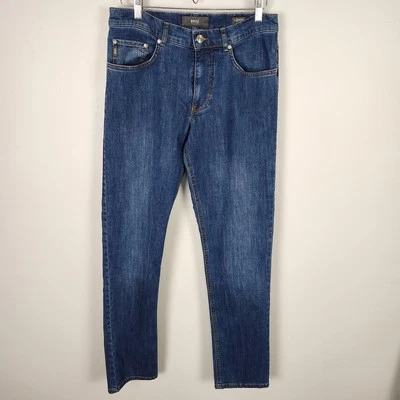 Pantalones de mezclilla BRAX Feel Good para hombre (32x34) Cooper obra maestra ajuste regular #0372 Foto 1 de 4