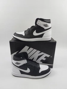 Air Jordan 1 Retro OG High Black White Men's  - Picture 1 of 9