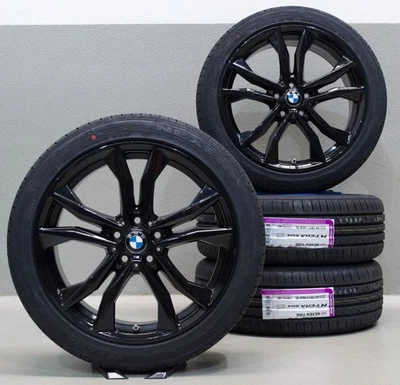 Original BMW X1 F48 X2 F39 19 Zoll Sommerräder M715 Reifen NEU Felgen P966P - Bild 1 von 4