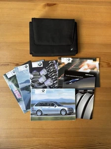 BMW E46 Touring Owners Handbook And Document Wallet - Picture 1 of 18