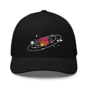 Hex Token Space Trucker Hat - Picture 1 of 13