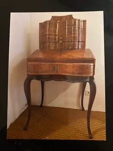tabernakel sekretär antik, Nussbaum um die 1750 - Bild 1 von 8
