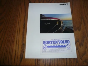 1983 Volvo DL GL Turbo Sales Brochure - Vintage - Dealer Sticker - Picture 1 of 5