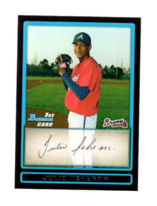 2009 1st Bowman Julio Teheran Baseball Card Atlanta Braves
