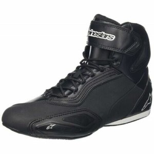 Alpinestars Faster-3 Rideknit motorcycle shoes black red
