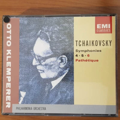 OTTO KLEMPERER Tchaikovsky Symphonies 4, 5, 6  EX/VG+(2CD) - Bild 1 von 4