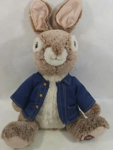 Peluche Peter Rabbit animal de peluche de 21"" película oficial de Beatrix Potter Dan Dee - Imagen 1 de 9