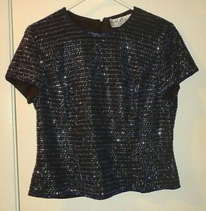 black tie evening tops