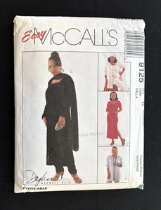 McCall's 9125 Misses Jacket-Tunic-Pants-Skirt-Scarf-Hat 1997 Pattern 20-24 Uncut - Picture 1 of 3