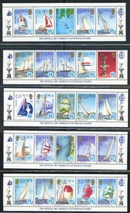Islas Salomón 1987 como nuevo NH #570-74 COPA AMÉRICA ¡JUEGO COMPLETO!! - Imagen 1 de 4