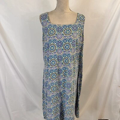 Fresh Produce Sea Shell Midi Knit Dress Casual 1X Plus - Image 1 of 4