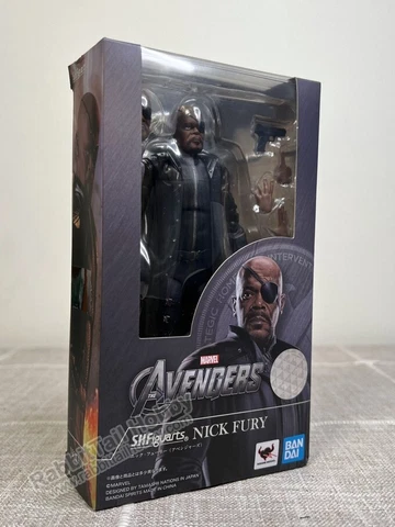BANDAI Tamashii Nations S.H.Figuarts Nick Fury (Avengers) - Marvel (US In-Stock) Cover