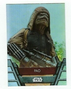 2020 STAR WARS HOLOCRON FOIL #REB-31 PAO - Bild 1 von 1