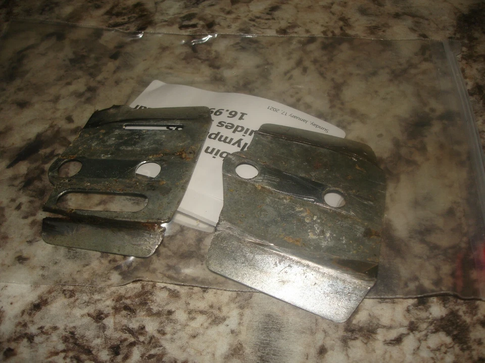 Olympic 355 guías de cadena motosierra pieza solo contenedor 227  Foto 1 de 2