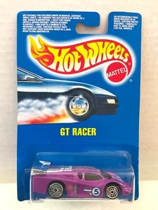 Hot Wheels GT RACER - 1990 BLUE CARD International No # (US #74) 1789 - Picture 1 of 4