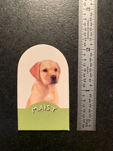 Monopoly Puppy MAISY PUPPY CARD GAME TOKEN REPLACEMENT GAME PIECE Double Sided - Picture 1 of 2