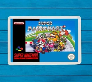 Super Mario Kart super nintendo Fridge Magnet Kühlschrankmagnet Kühlschrank - Bild 1 von 1