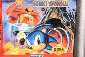 Sega Genesis Sonic Spinball vintage original video game loose cartridge 1993 - Picture 1 of 24