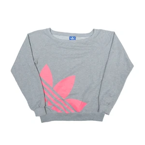 ADIDAS Sweatshirt Grey Girls 2XL - Picture 1 of 6