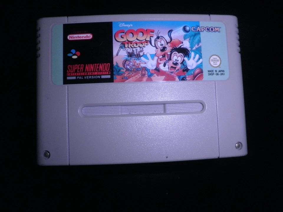 Super Nintendo SNES - goof troop - cart only - Image 1 of 1