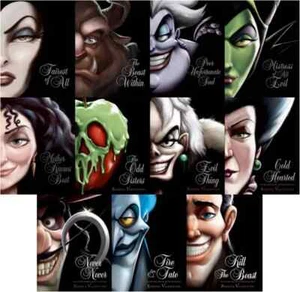 DISNEY VILLAINS by Serena Valentino 1 - 11 HARDCOVER 11 BOOK SET NEW EXPEDITED - Bild 1 von 7
