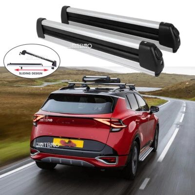 Ski Snowboard Car Roof Silding Crossbars Racks Carriers For Kia Sportage Forte - image 1 of 4