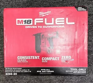 Milwaukee 2746-20 M18 FUEL 18 Gauge Brad Nailer-Tool Only - Foto 1 di 4