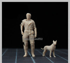 1/43th Scene Props Mad Max Man Dog Mini Doll Figure Model For Cars Vehicles Toys