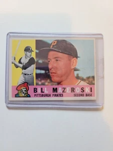 1960 TOPPS BILL MAZEROSKI #55 NM COMBINED SHIPPING - Imagen 1 de 2