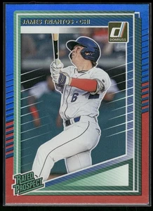 #171 James Triantos 2025 Donruss rojo y azul - Imagen 1 de 2