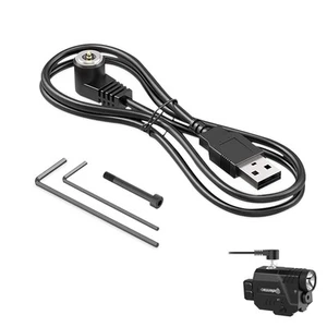 DEFENTAC Câble de Charge Magnétique USB Compatible avec Produits Tactiques... - Photo 1/4