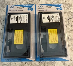 2-Oawmwaoa VHS-C Kassettenwandler VHSC100 Brandneu in Box Schneller Versand - Bild 1 von 2