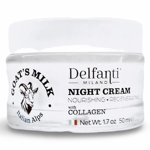 DELFANTI-MILANO Ziegenmilch mit KOLLAGEN Pflegende & Regenerierende Nachtcreme - Bild 1 von 1