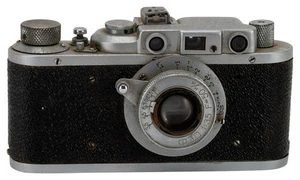Cámara RF de 35 mm de la Federación Soviética NKVD con lente FED 3,5/50 mm - SN 49045 - Copia Leica - Imagen 1 de 7