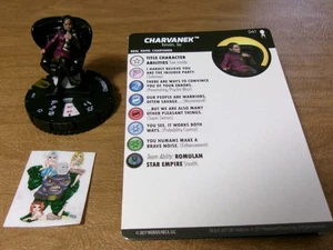 =Heroclix Star Trek AWAY TEAM Charvanek 041 with card = - Picture 1 of 1