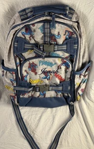 NWT Pottery Barn Marvel Glow in the Dark Spiderman Backpack Mono Jonah - Picture 1 of 3