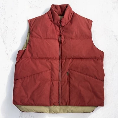 Duxbak Men’s Vintage Goose Down Puffer Vest Size L Hunting Warm Vintage - Image 1 of 4