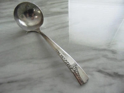 Placa de prata Oneida CAPRICE concha nobreza 1937 - Imagem 1 de 3