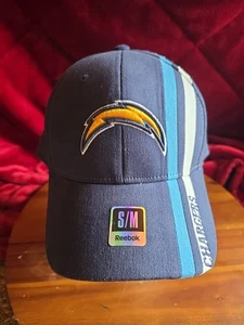 San Diego Chargers NFL Reebok Baseball Hat Flex Fitted S /M Brand New Bolt Logo - Picture 1 of 7