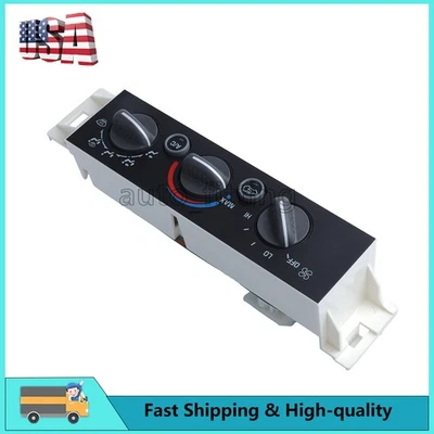 A/C Heater Climate Control Switch For Chevy GMC C1500-C3500 K1500-K3500 16231175 - Image 1 of 4