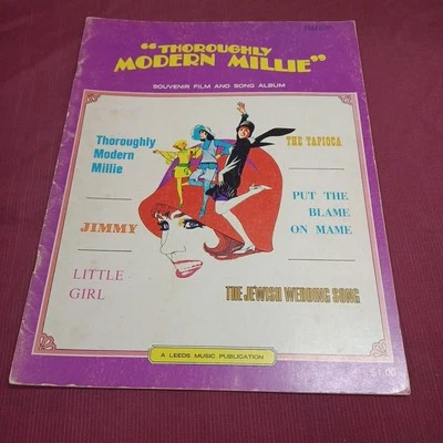 Great Songs From Thoroughly Modern Millie Songbook Sheet Music Movie Score MCA - Image 1 of 4