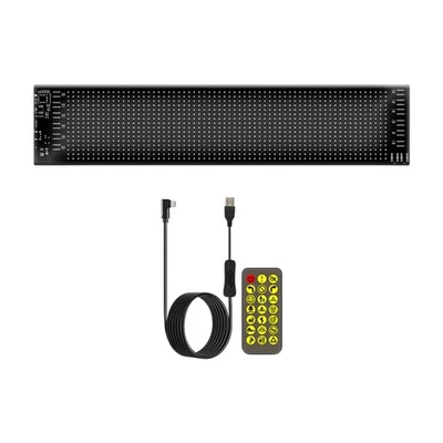 Car LED Matrix Panel Animation Message Scrolling Sign Display Tool - Image 1 of 3